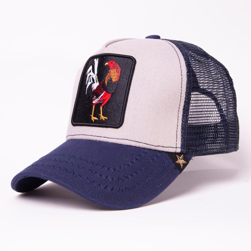 GOLD STAR ROOSTER TRUCKER HAT