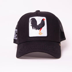 GOLD STAR ROOSTER 3 TONE TRUCKER HAT