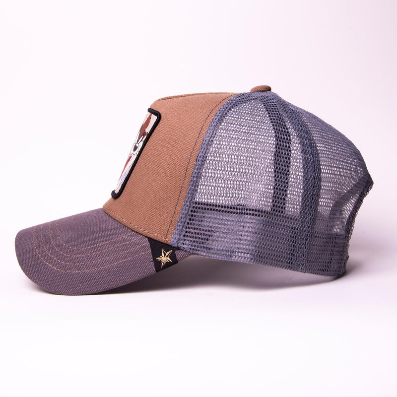 GOLD STAR TAZ BROWN TRUCKER HAT