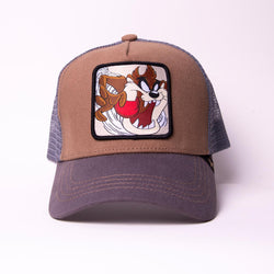 GOLD STAR TAZ BROWN TRUCKER HAT