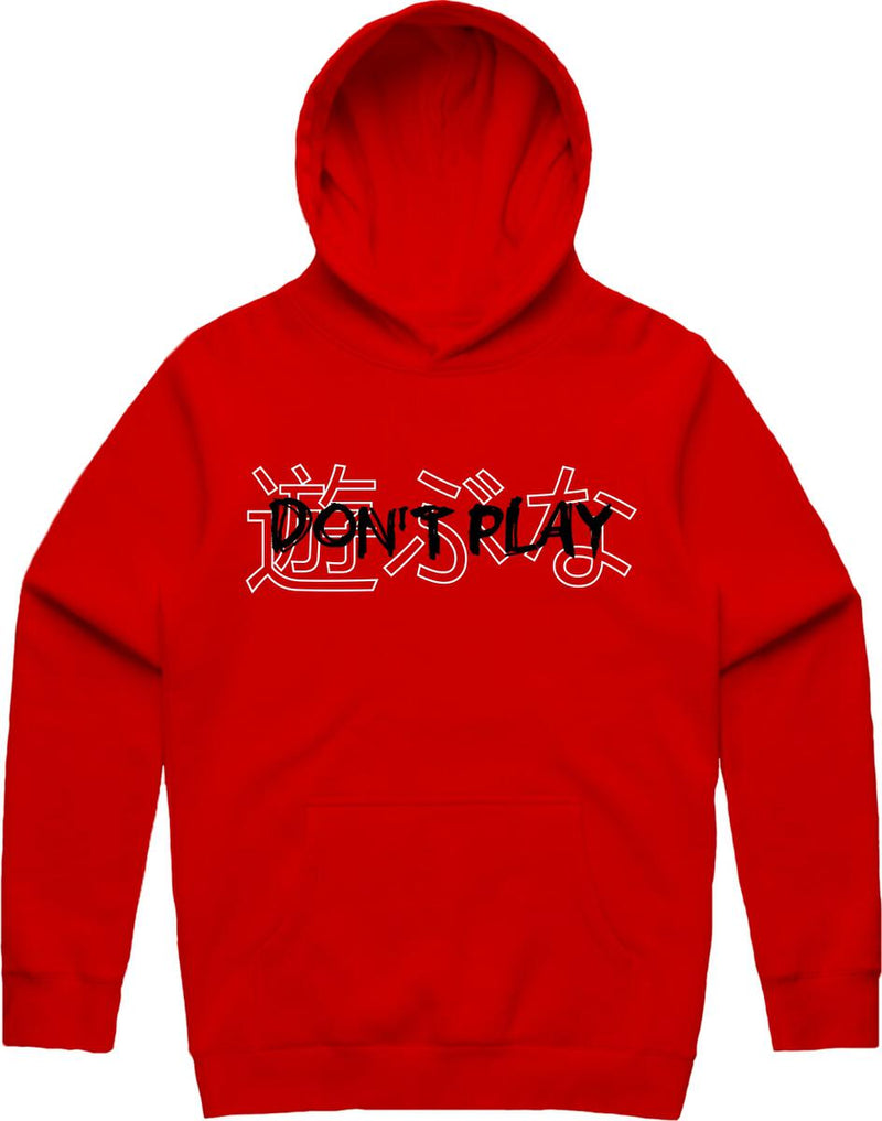 POINT BLANK  DRAGON LADY HOODIE - RED / WHITE HOODIE