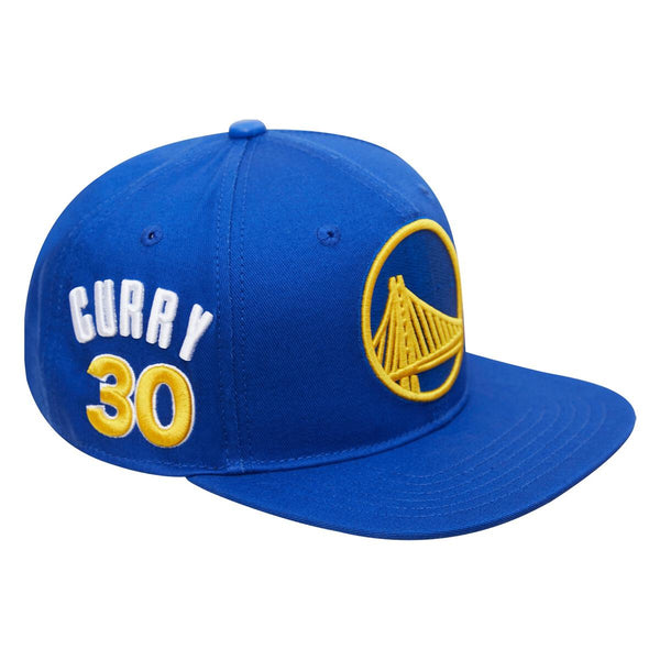 PRO STANDARD Golden State Warriors Logo Curry Snapback Hat