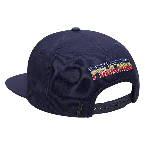 PRO STANDARD NEW ORLEANS PELICANS STACKED LOGO SNAPBACK HAT