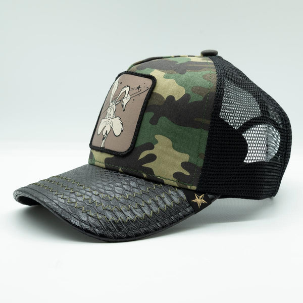 GOLD STAR Coyote trucker hat camouflage