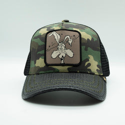 GOLD STAR Coyote trucker hat camouflage