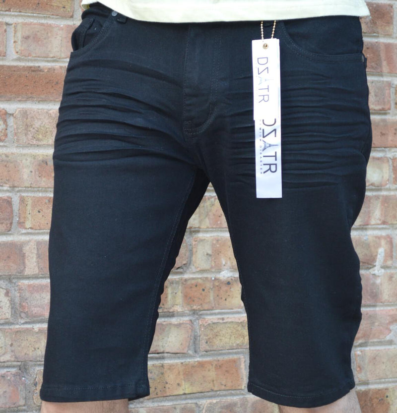 DISASTER MENS SHORTS BLACK 3D