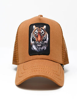 GOLD STAR TIGER TRUCKER HAT