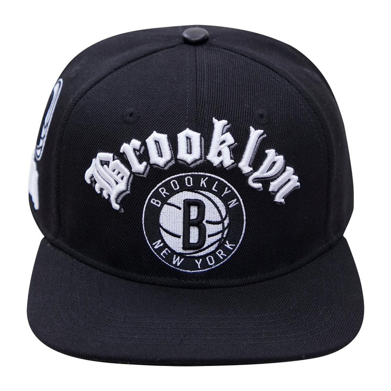 PRO STANDARD BROOKLYN NETS OLD ENGLISH SNAPBACK