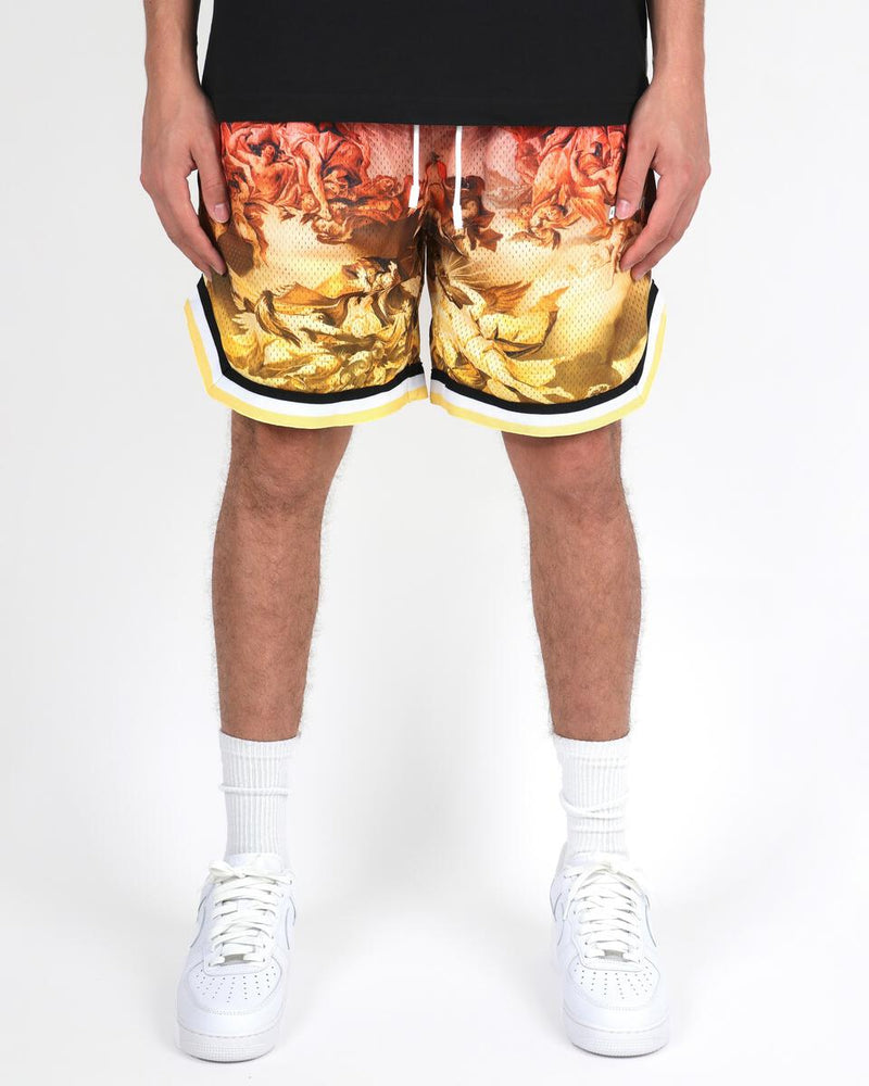 OUTRANK Highly Favored 7" Inseam Mesh Basketball Shorts