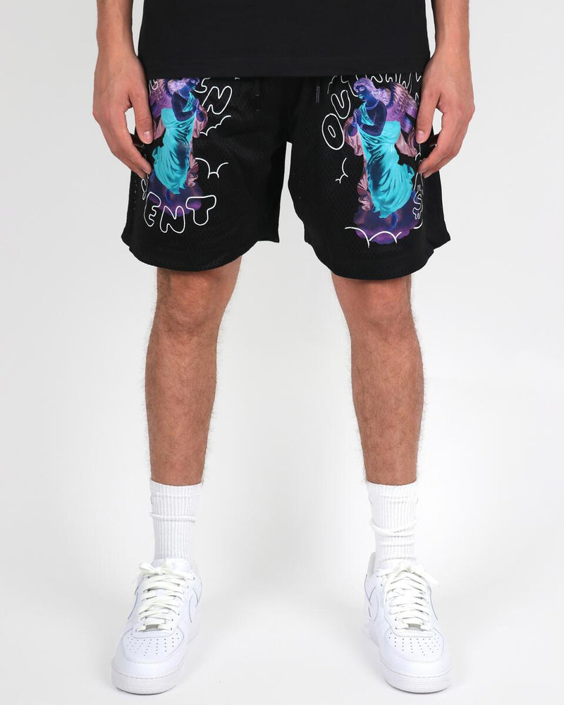 OUTRANK HEAVEN SENT 7 INSEAM MESH BASKETBALL SHORTS