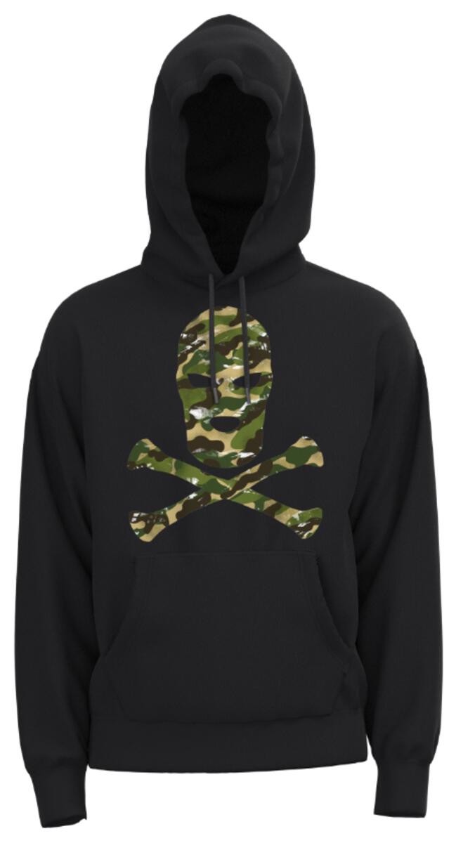 POINT BLANK  LOGO CAMO HOODIE