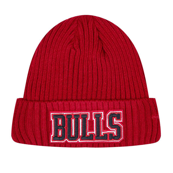 PRO STANDARD RED CHICAGO BULLS CLASSIC CORE BEANIE