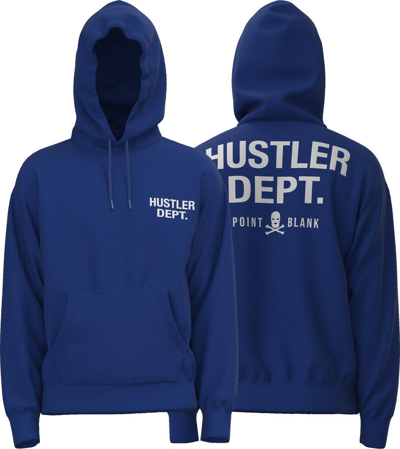 POINT BLANK HUSTLER DEPT ROYAL BLUE  HOODIE