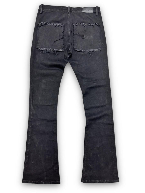 ESNTL LAB /VALAVASAS BANDIT STACKED JEANS