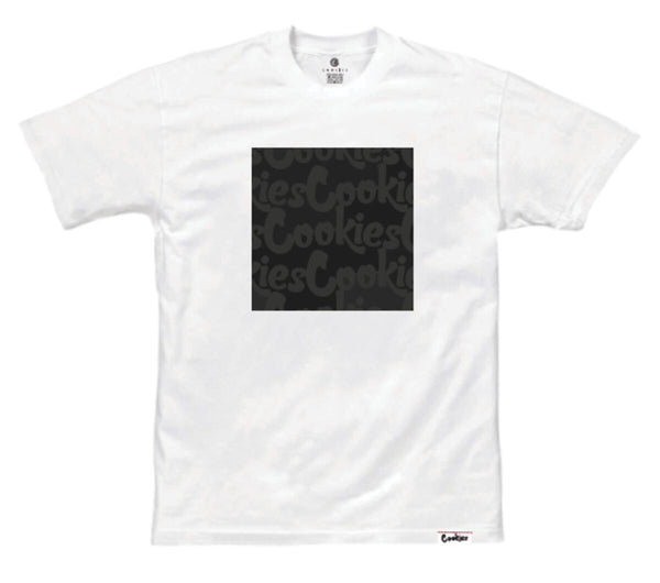COOKIES Continental SS WHITE T-SHIRT