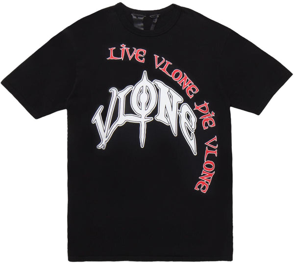 VLONE OMEN (V-TSHIRT-OMEN-RED-BLACK) T-SHIRT