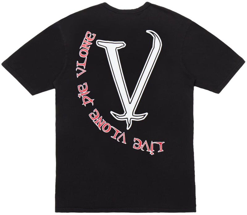 VLONE OMEN (V-TSHIRT-OMEN-RED-BLACK) T-SHIRT