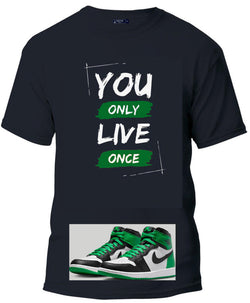 DISASTER GREEN YOLO T-SHIRT