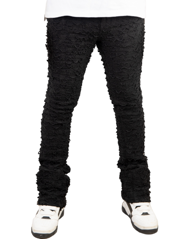 ESNTL LAB EL Ridges STACKED JEANS