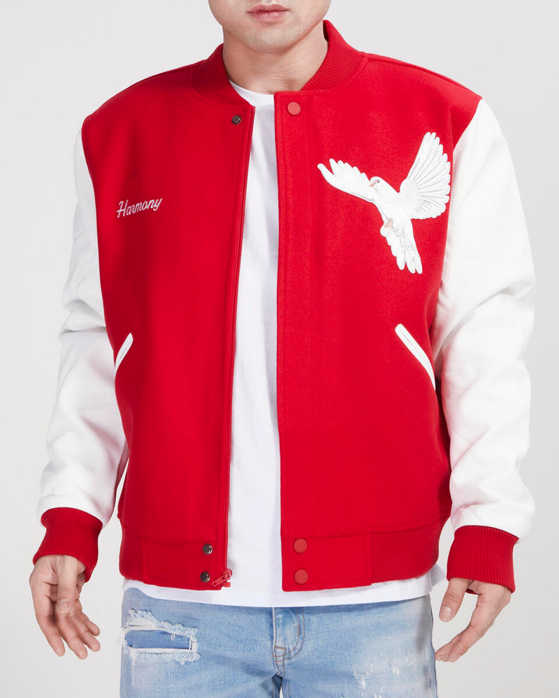 ROKU STUDIO WORLD HARMONY VARSITY JACKET