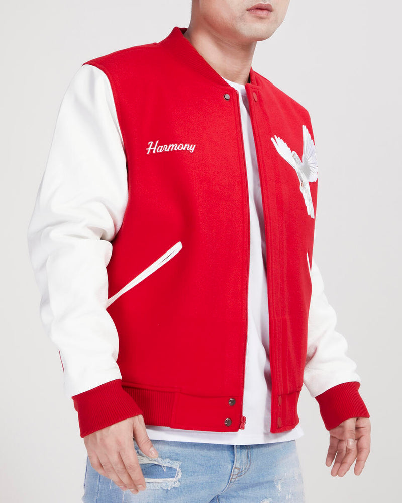 ROKU STUDIO WORLD HARMONY VARSITY JACKET