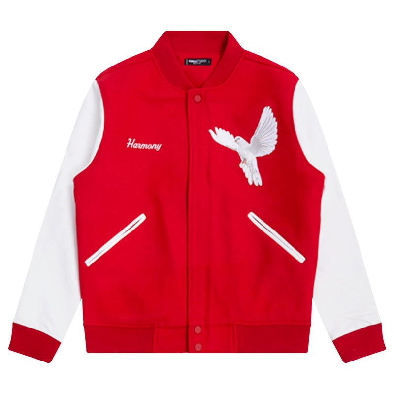 ROKU STUDIO WORLD HARMONY VARSITY JACKET