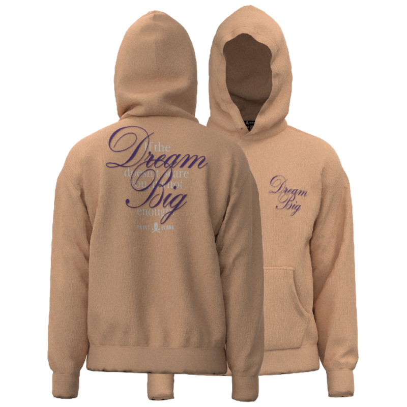 POINT BLANK DREAM BIG COCONUT HOODIE