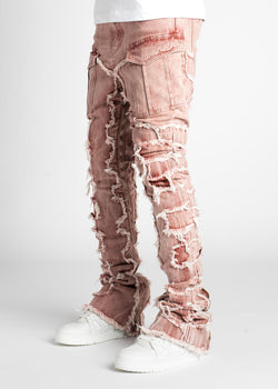 GUAPI Rose Vintage Stacked Denim