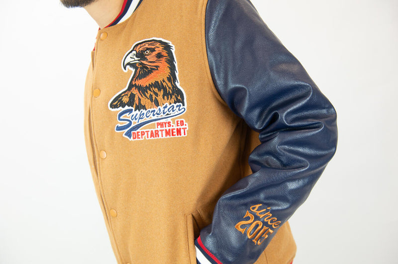 REBEL MINDS  ALL AMERICAN VARSITY JACKET