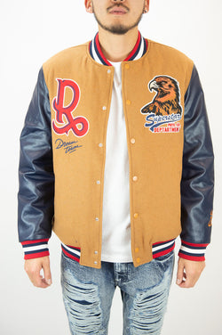 REBEL MINDS  ALL AMERICAN VARSITY JACKET