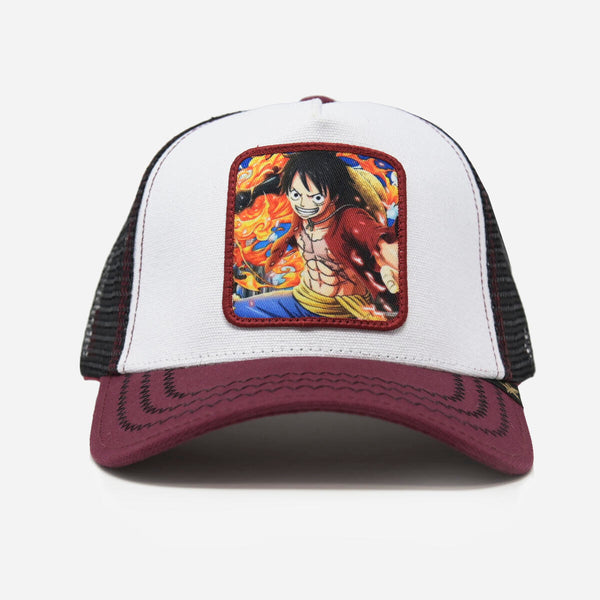 GOLD STAR MONKEY D. LUFFY GOLD STAR TRUCKER HAT