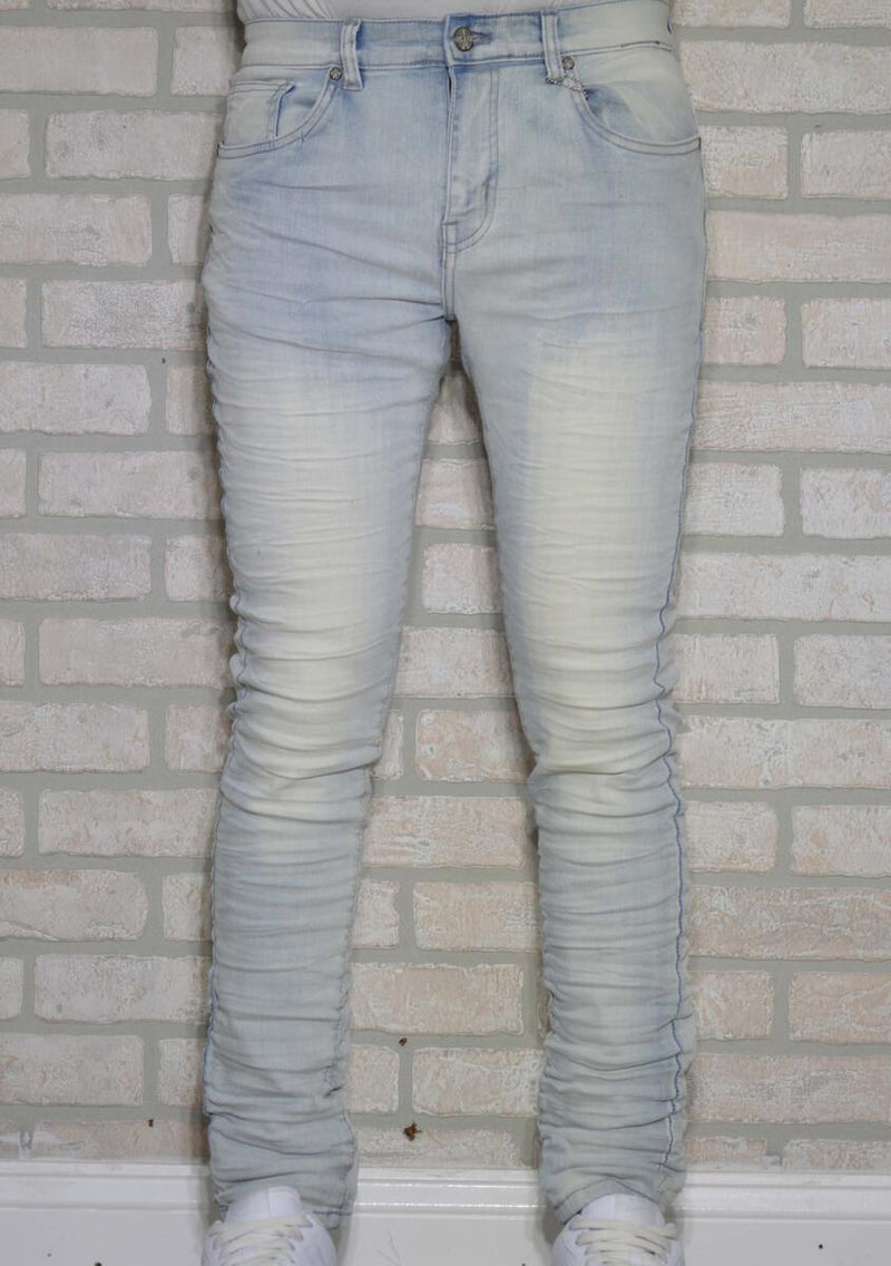 DISASTER SUPER STRETCH DENIM - SLIM FIT - ICE CRUSH