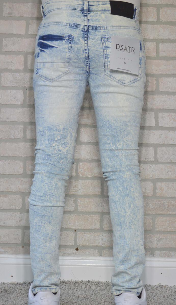 DISASTER SUPER STRETCH DENIM - SLIM FIT - ICE BUBBLE