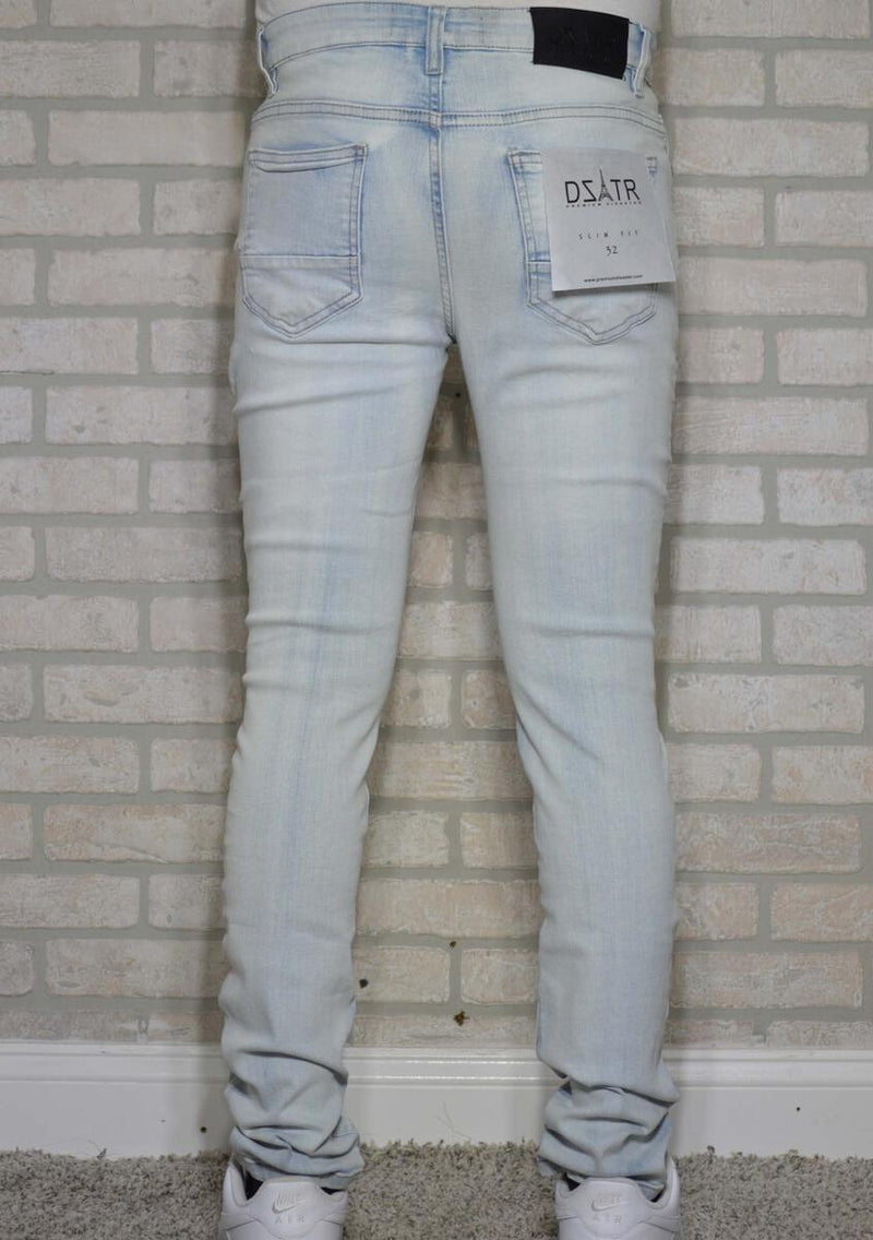 DISASTER  SUPER STRETCH DENIM - SKINNY - LT BLUE (PD-T-014)