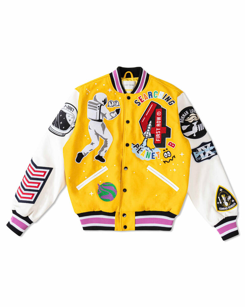 First Row All Field The Best Never Rest Varsity Jacket