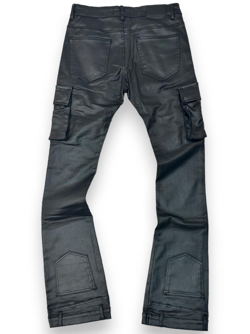 ESNTL LAB Cairo (LAB1375) WAXED STACKED JEANS