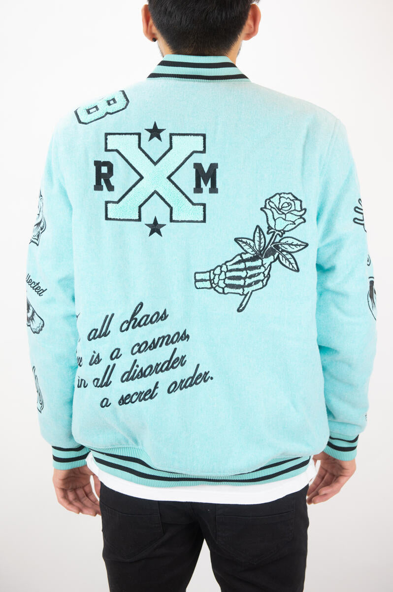 REBEL MINDS RM VARSITY JACKET