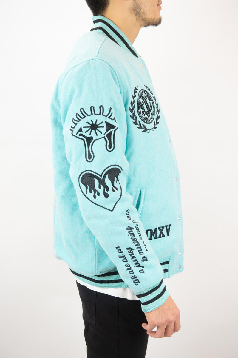 REBEL MINDS RM VARSITY JACKET