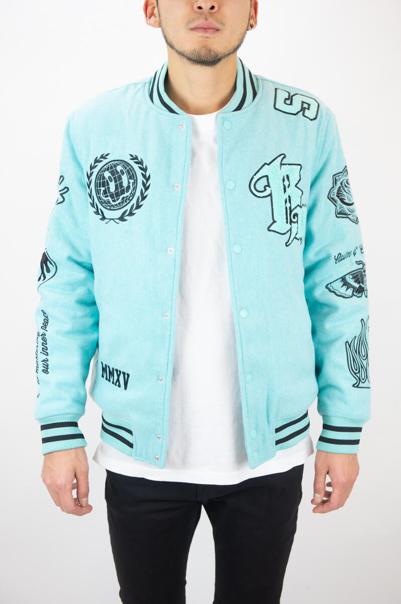 REBEL MINDS RM VARSITY JACKET