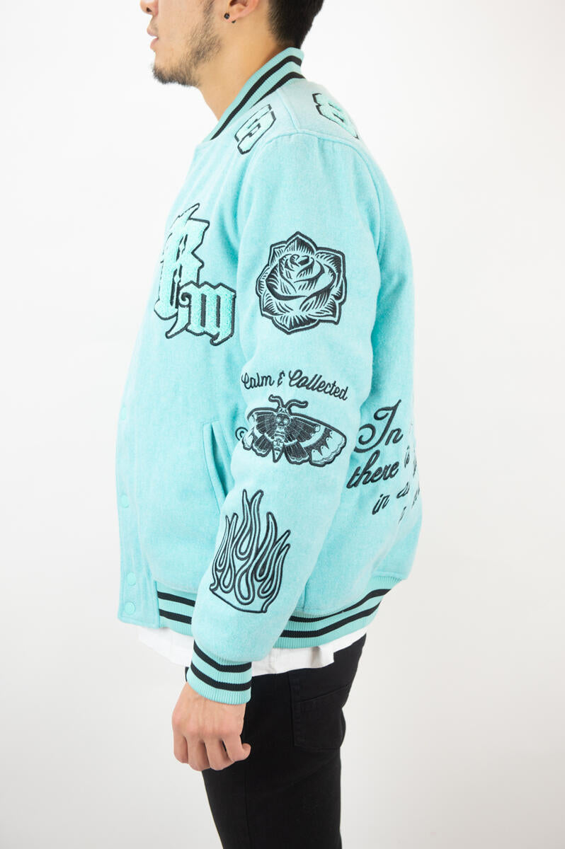 REBEL MINDS RM VARSITY JACKET