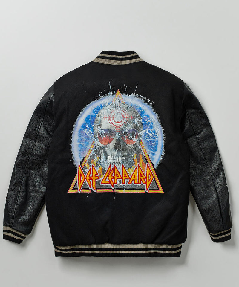 REASON Def Leppard Hysteria Tour Varsity Jacket