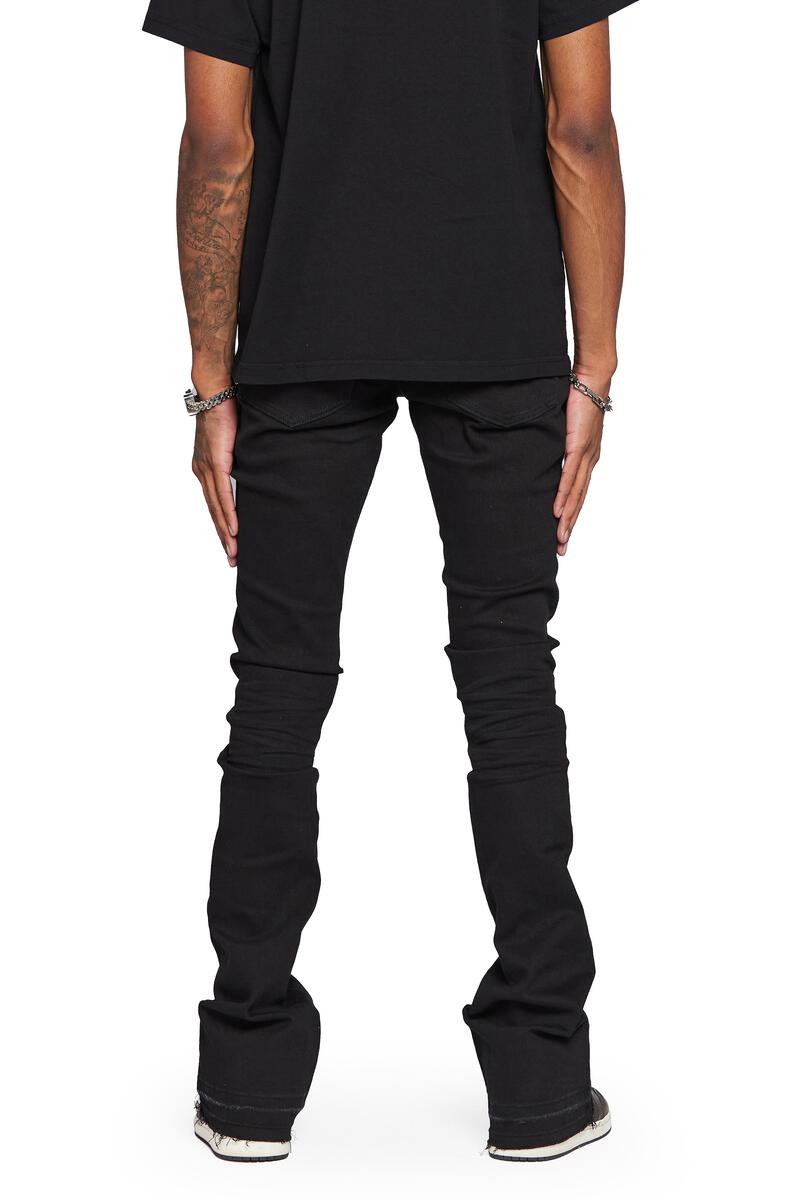 ESNTL LAB ESNTL CORE STACK (LAB1062R) BLACK JEANS