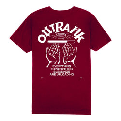 OUTRANK Blessings Are Uploading T-SHIRT