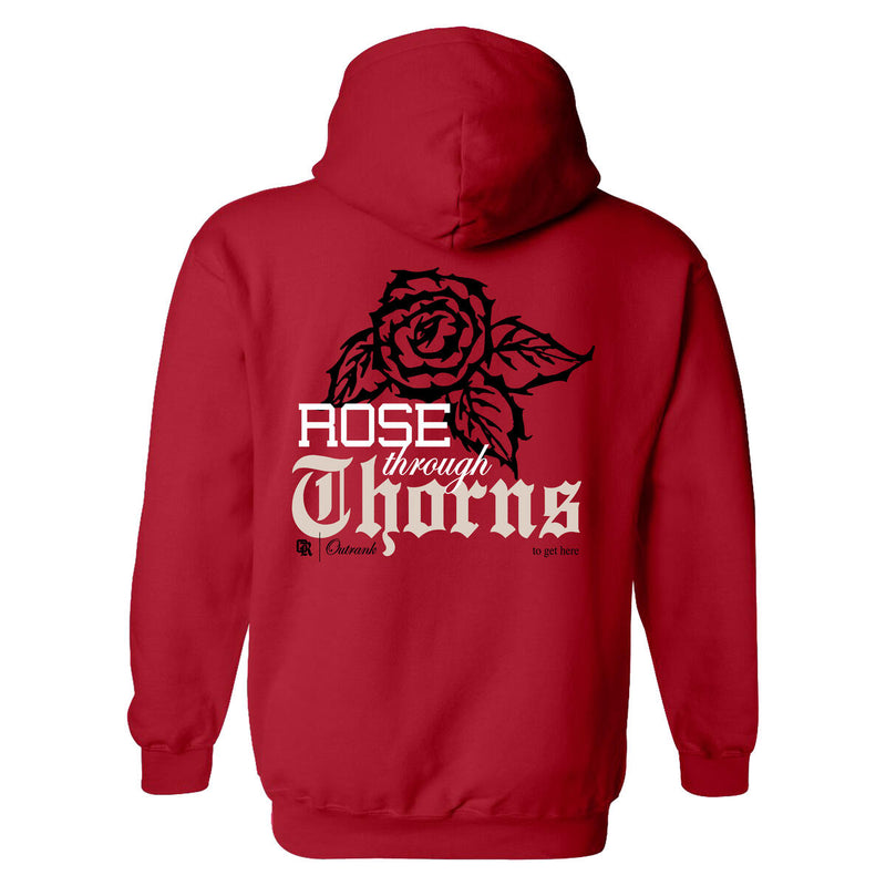 OUTRANK Rose Through Thorns Hoodie