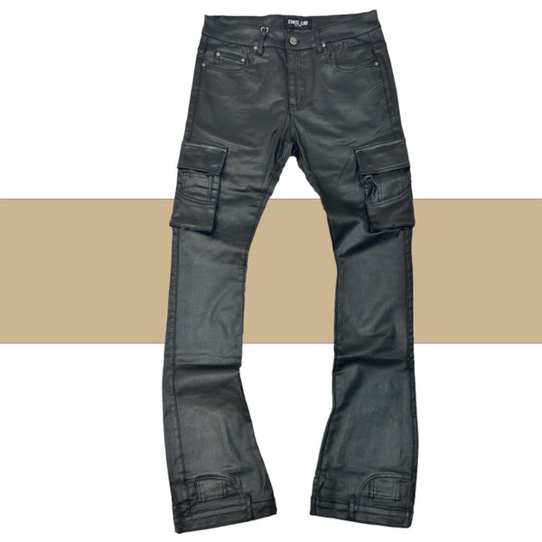 ESNTL LAB Cairo (LAB1375) WAXED STACKED JEANS