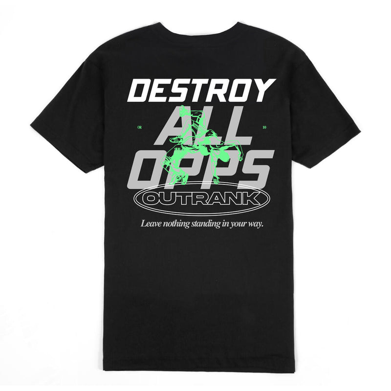 OUTRANK DESTROY ALL OPPS T-SHIRT