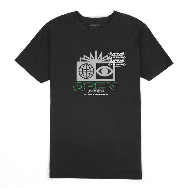 OUTRANK OPEN YOUR EYES T-SHIRT