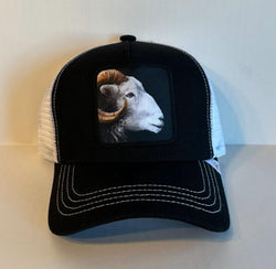 GOLD STAR GOAT TRUCKER HAT