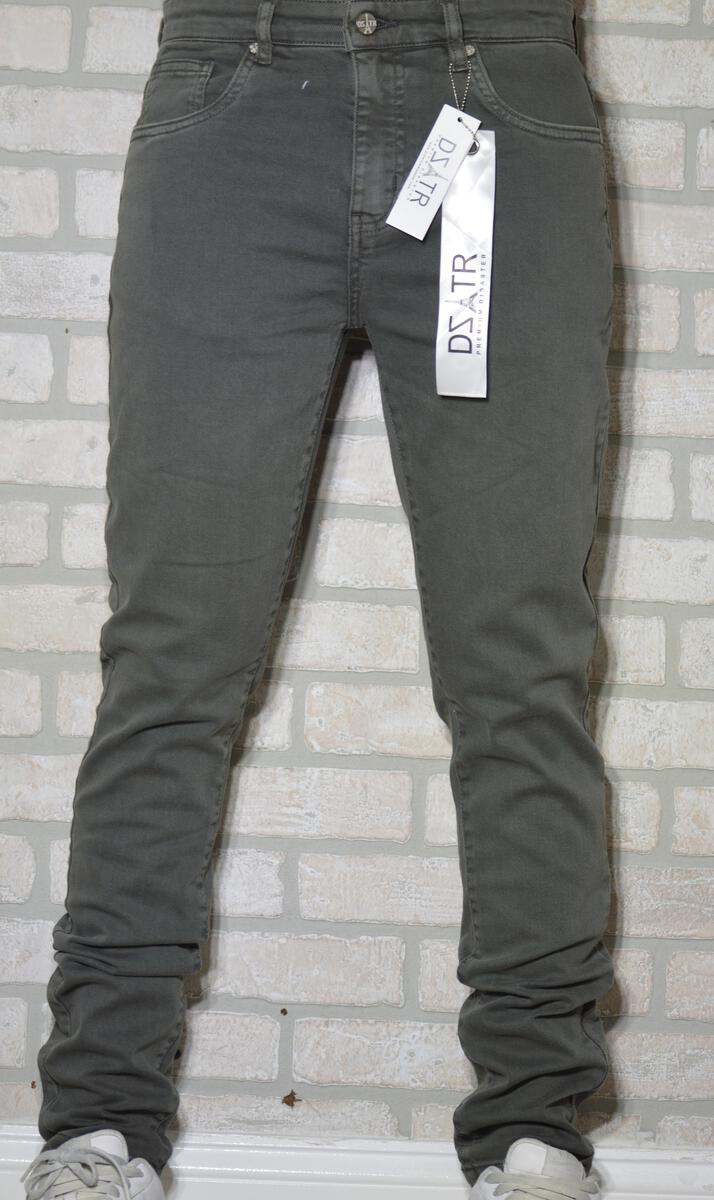 DISASTER SUPER STRETCH DENIM - SLIM FIT - CHARCOAL (DZTR-242)