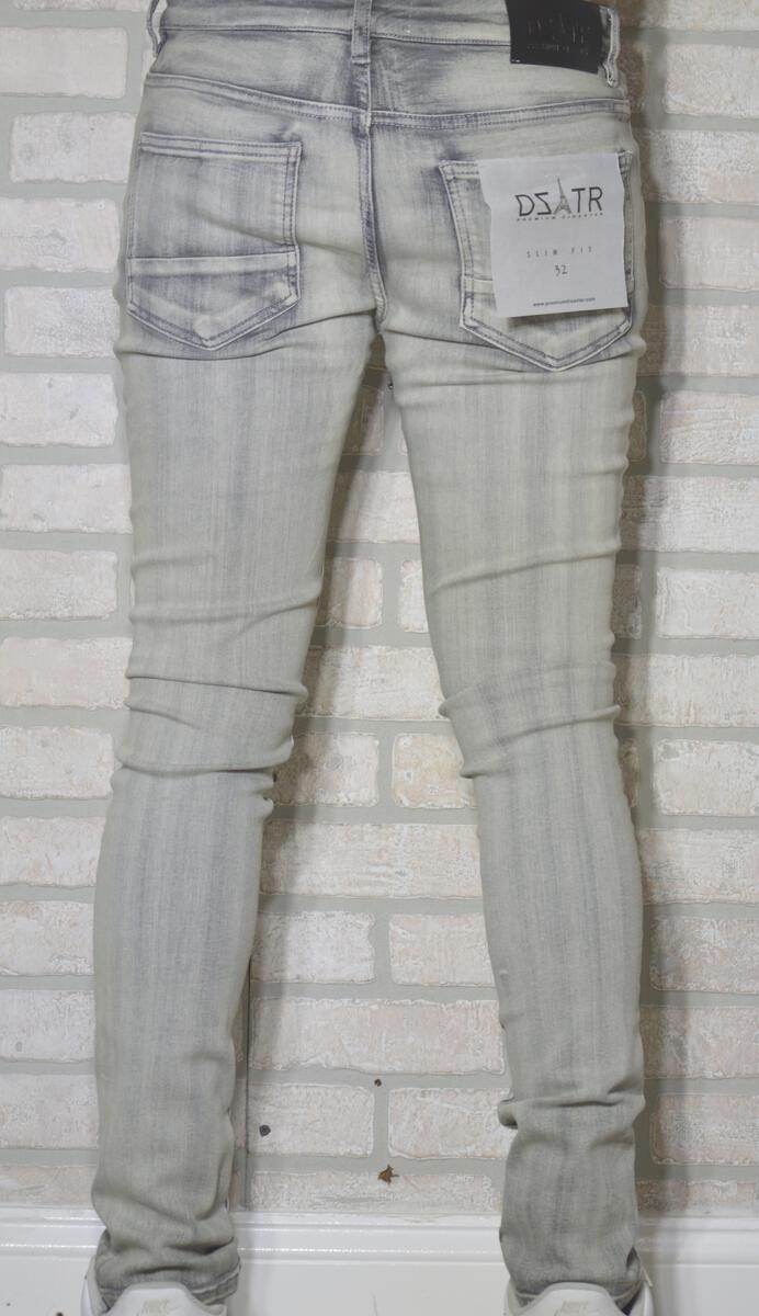 DISASTER SUPER STRETCH DENIM - SKINNY - BANANA GREY (DZTR-246)